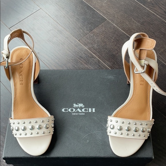 Coach Paige studded blocked heels - Picture 4 of 5